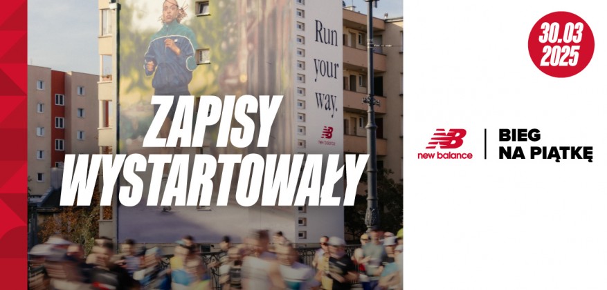 New Balance Bieg na Piątkę – zapisz się!