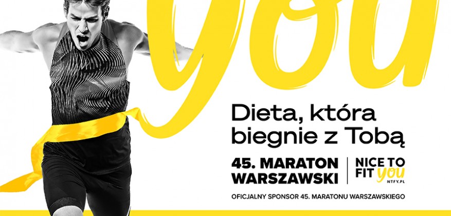 “Dieta, która biegnie z Tobą.” – Nice To Fit You oficjalnym sponsorem 17. Półmaratonu Warszawskiego i 45. Maratonu Warszawskiego