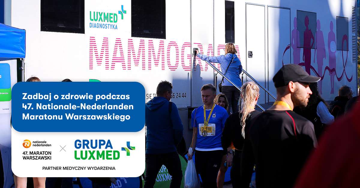 mammografia lux med na 47. Nationale Nederlanden Maraton Warszawski